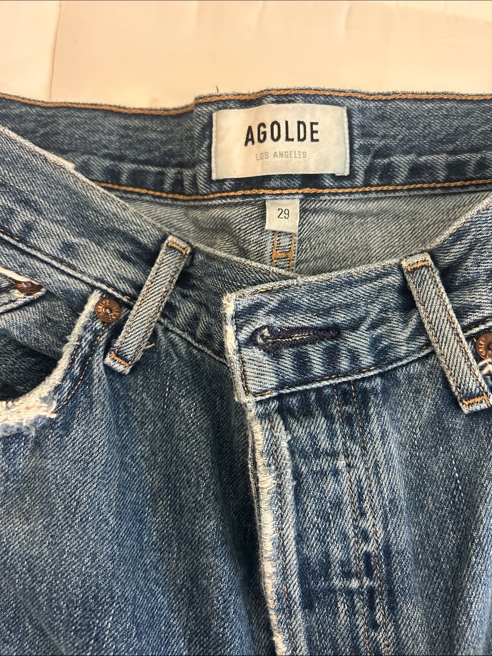 Agolde Riley Jeans 29 - Picture 3 of 11